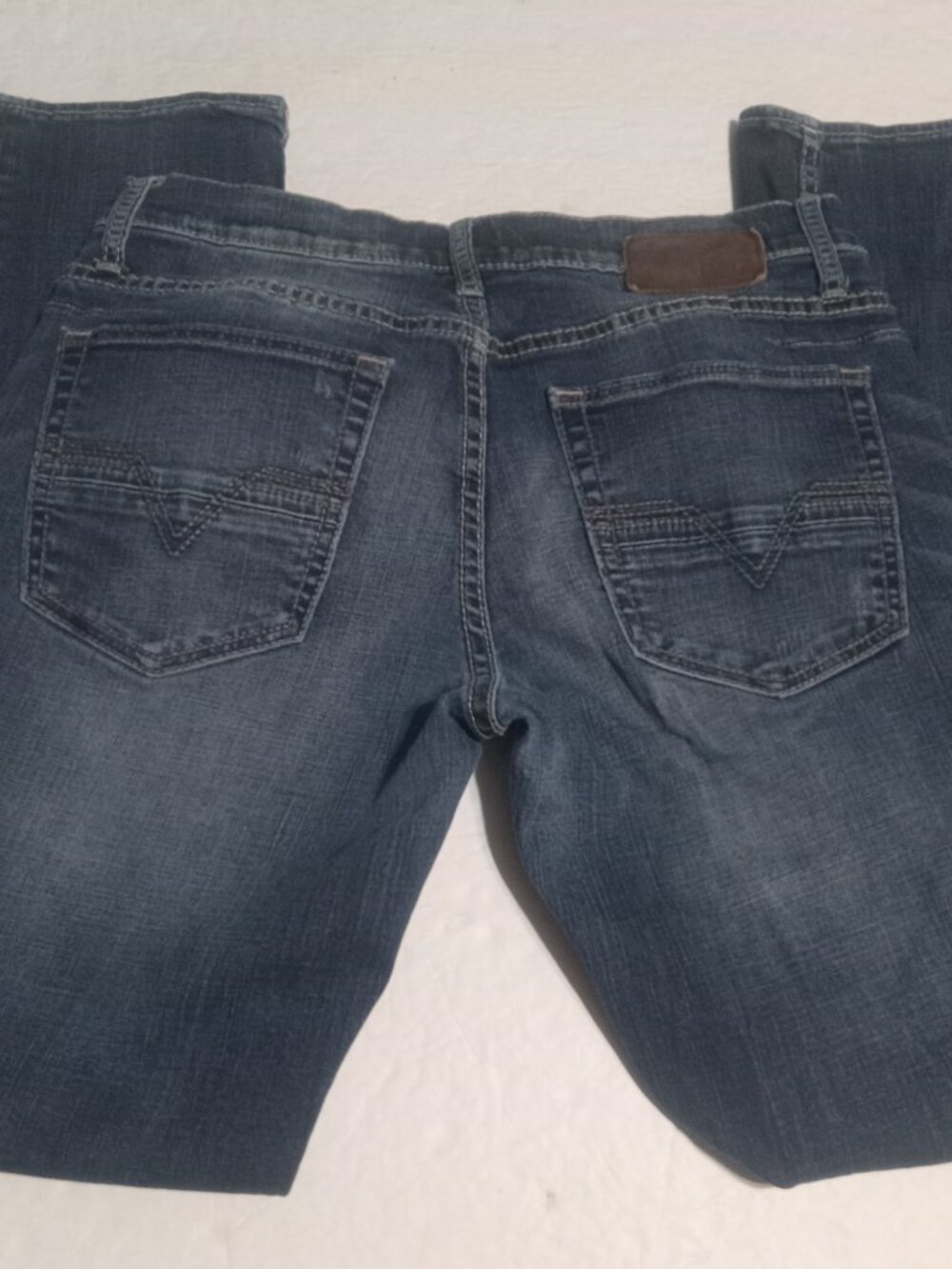 BKE Men's Jake Distressed Skinny Stretch Jeans 32L ABC9004 - Picture 3 of 8